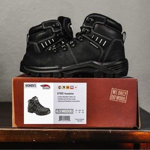 Avenger Work Boots Steel Toe Womens Size 6.5